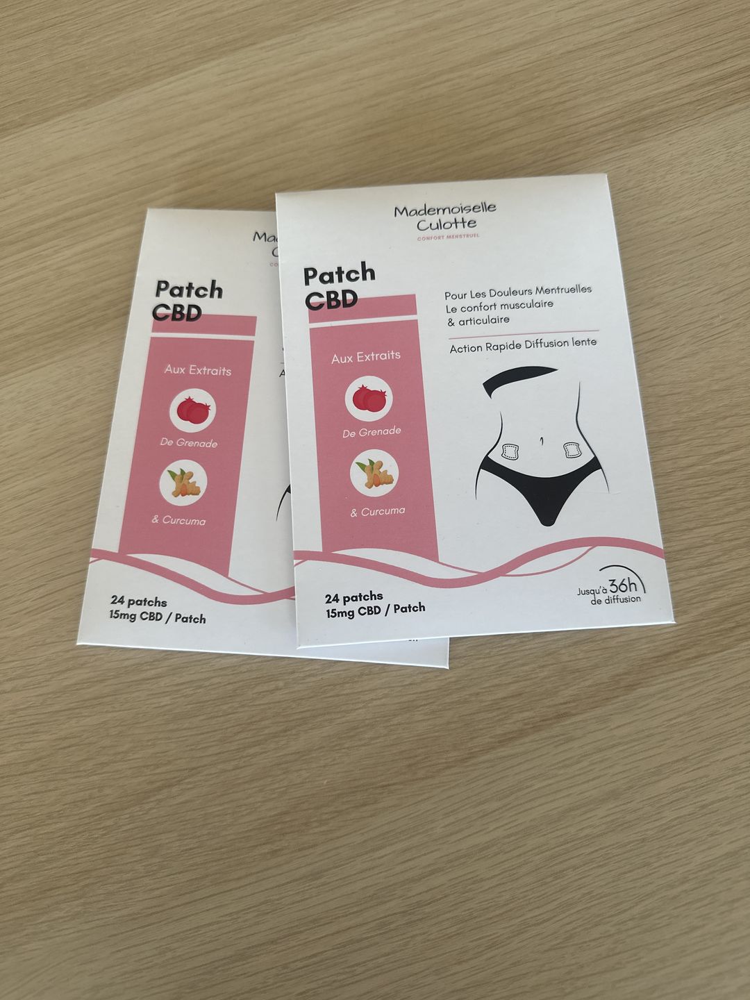 Customer photo review of Patch Douleurs Règles