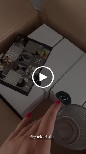 Customer video review of RIFFLE GLASS LONG | PARIS