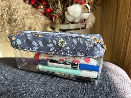 Customer photo review of Crystal Clear Trio Pouch Pattern