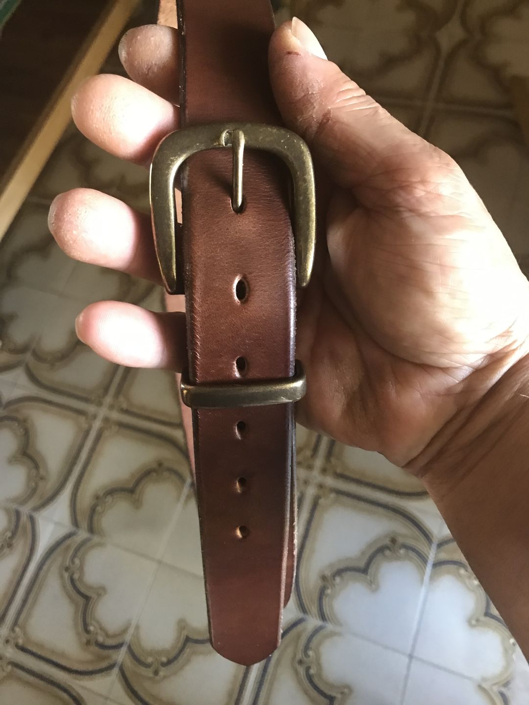 Customer photo review of The Heirloom Belt