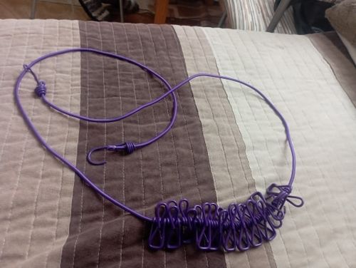 Customer photo review of Portable® Clothesline - Indendørs Og Udendørs Brug