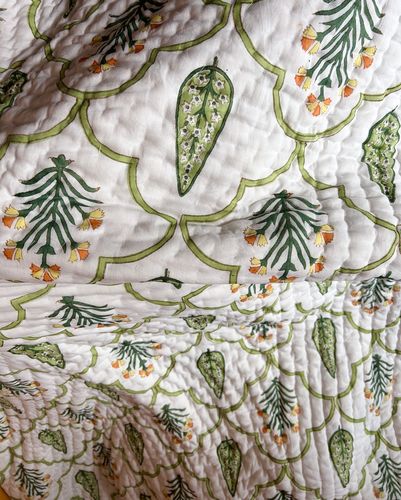 Customer photo review of Organic Mulmul Cotton Quilt