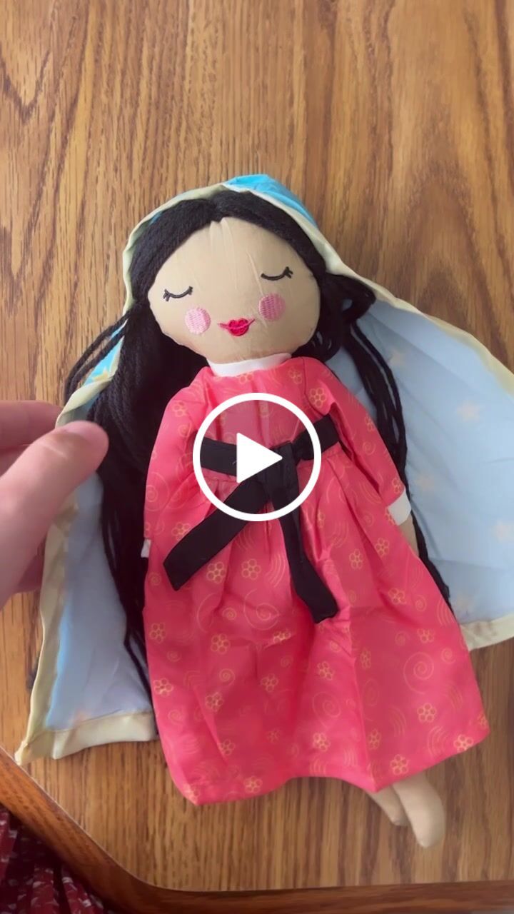 Customer video review of Our Lady of Guadalupe Rag Doll