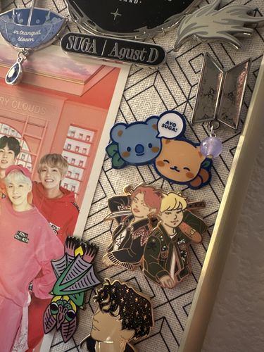 Customer photo review of Namgi "Ayo Suga!" Pin