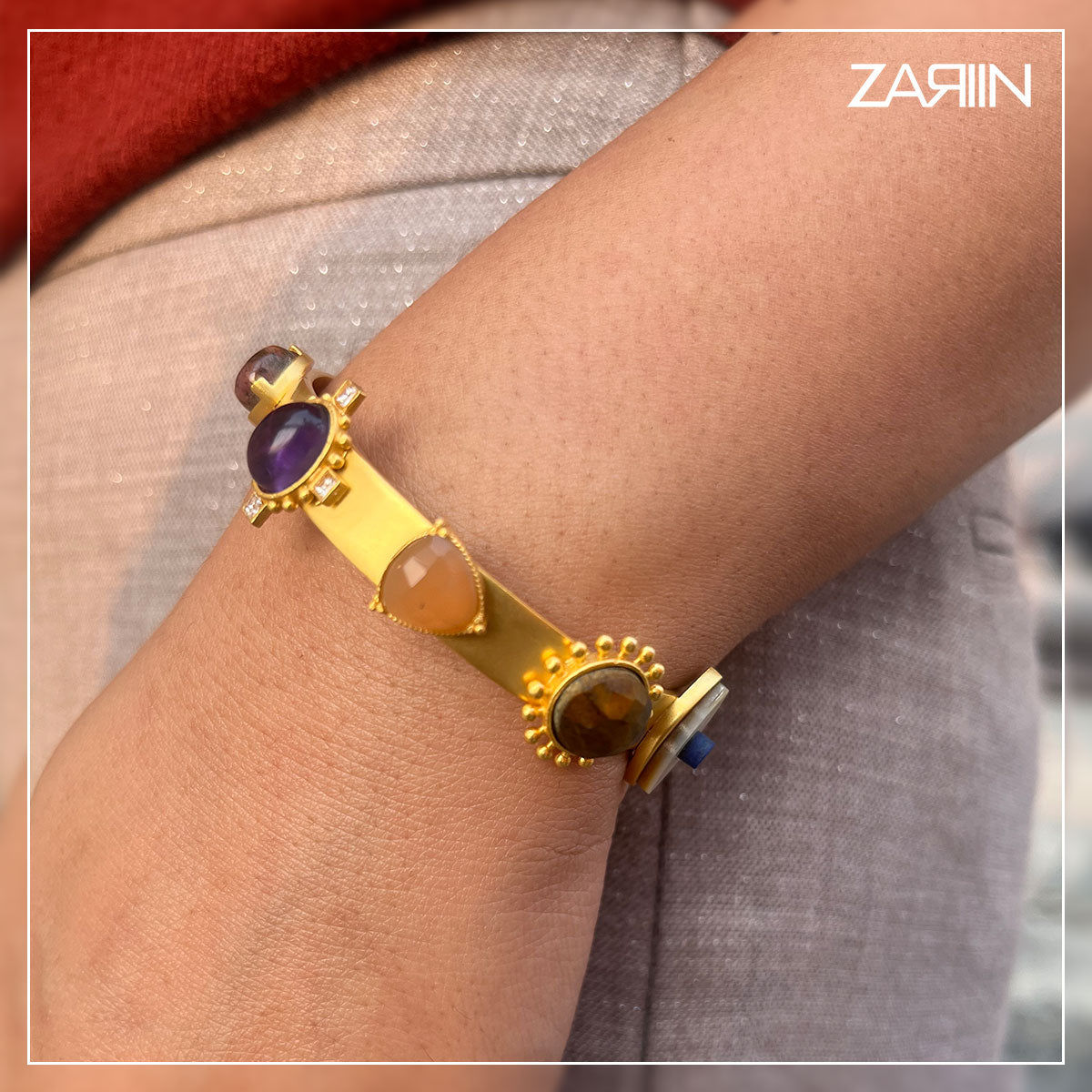 Customer photo review of Chasing Rainbows Cuff