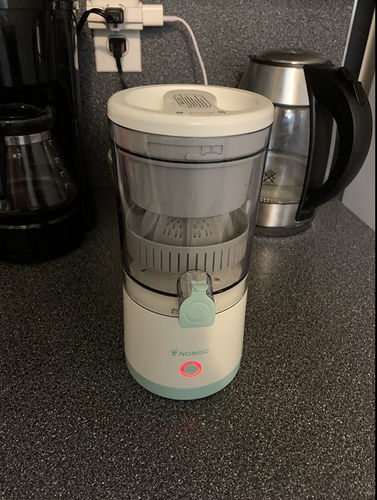 Customer photo review of Automatic Household Electric Juicer Home Care ©