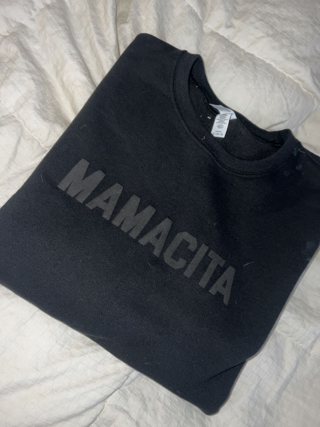 Customer photo review of MAMACITA • Tonal Pullover