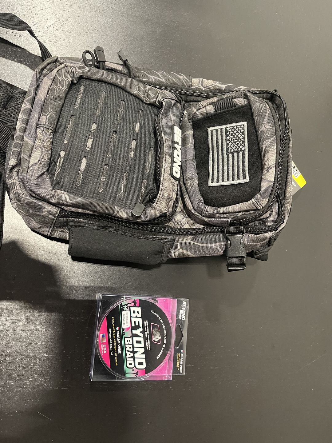 Customer photo review of Beyond Fishing Tackle Bag - The Voyager