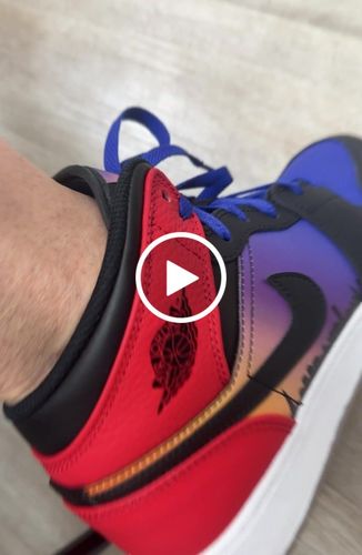 Customer video review of Air Jordan 1 Mid SS "Skyline" - Boy's GS