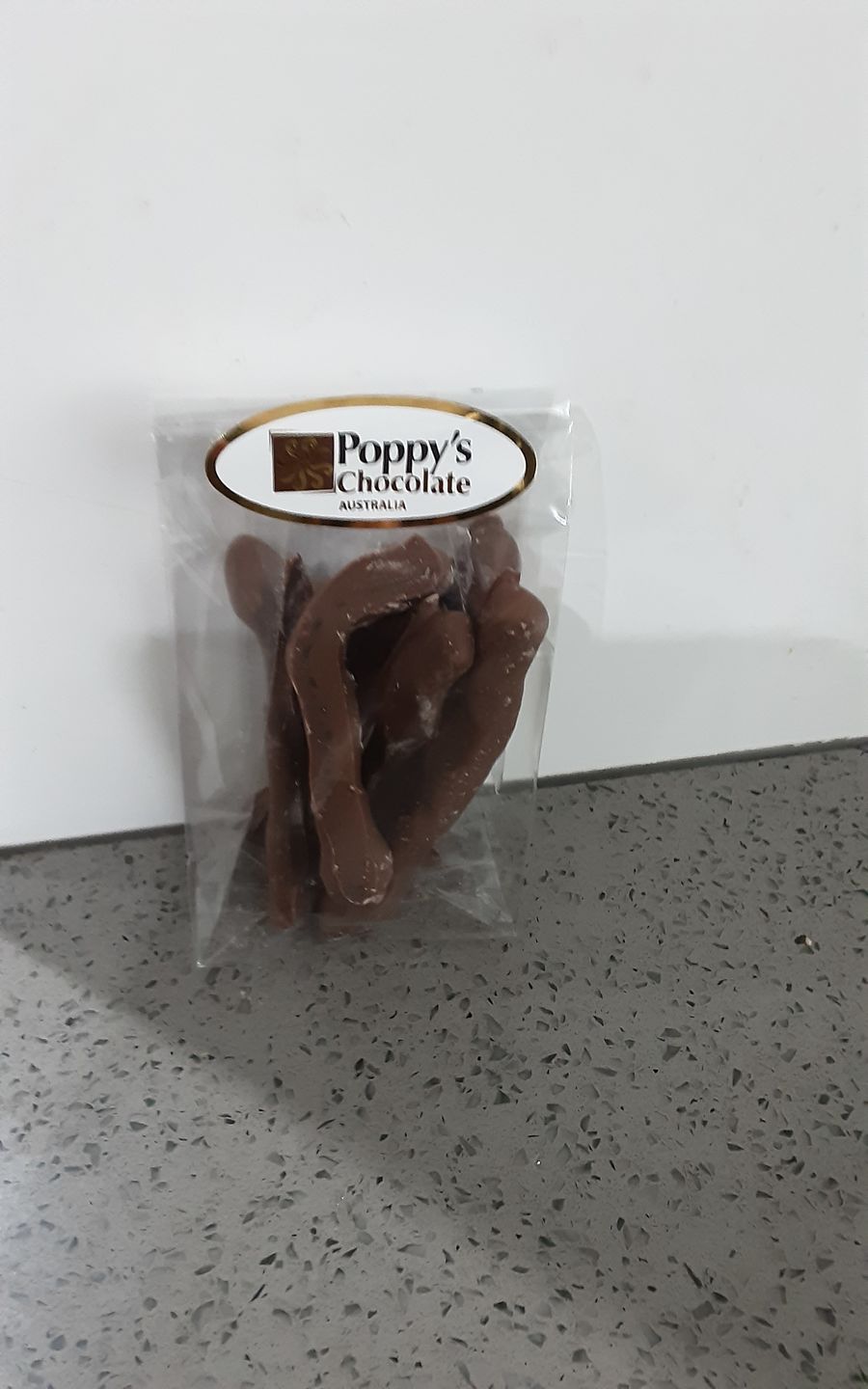 Customer photo review of Milk Chocolate Coated Snakes 100g