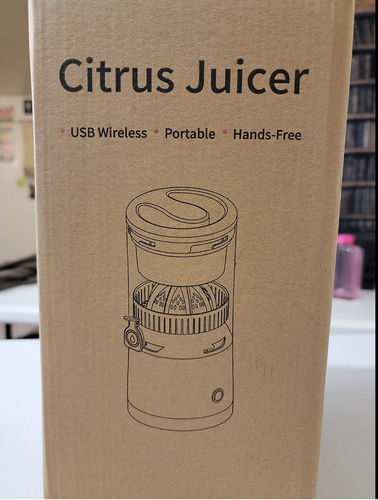 Customer photo review of Automatic Household Electric Juicer Home Care ©