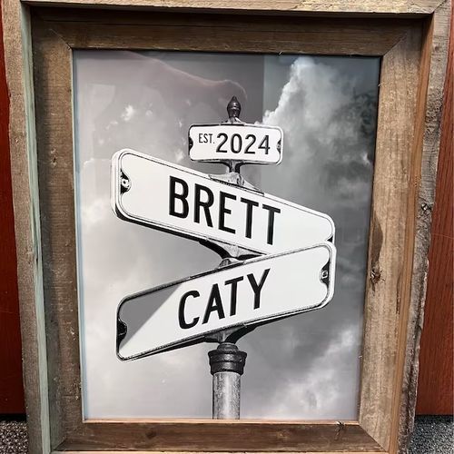 Customer photo review of COUPLES DATE OF LOVE by Cstm Canvas