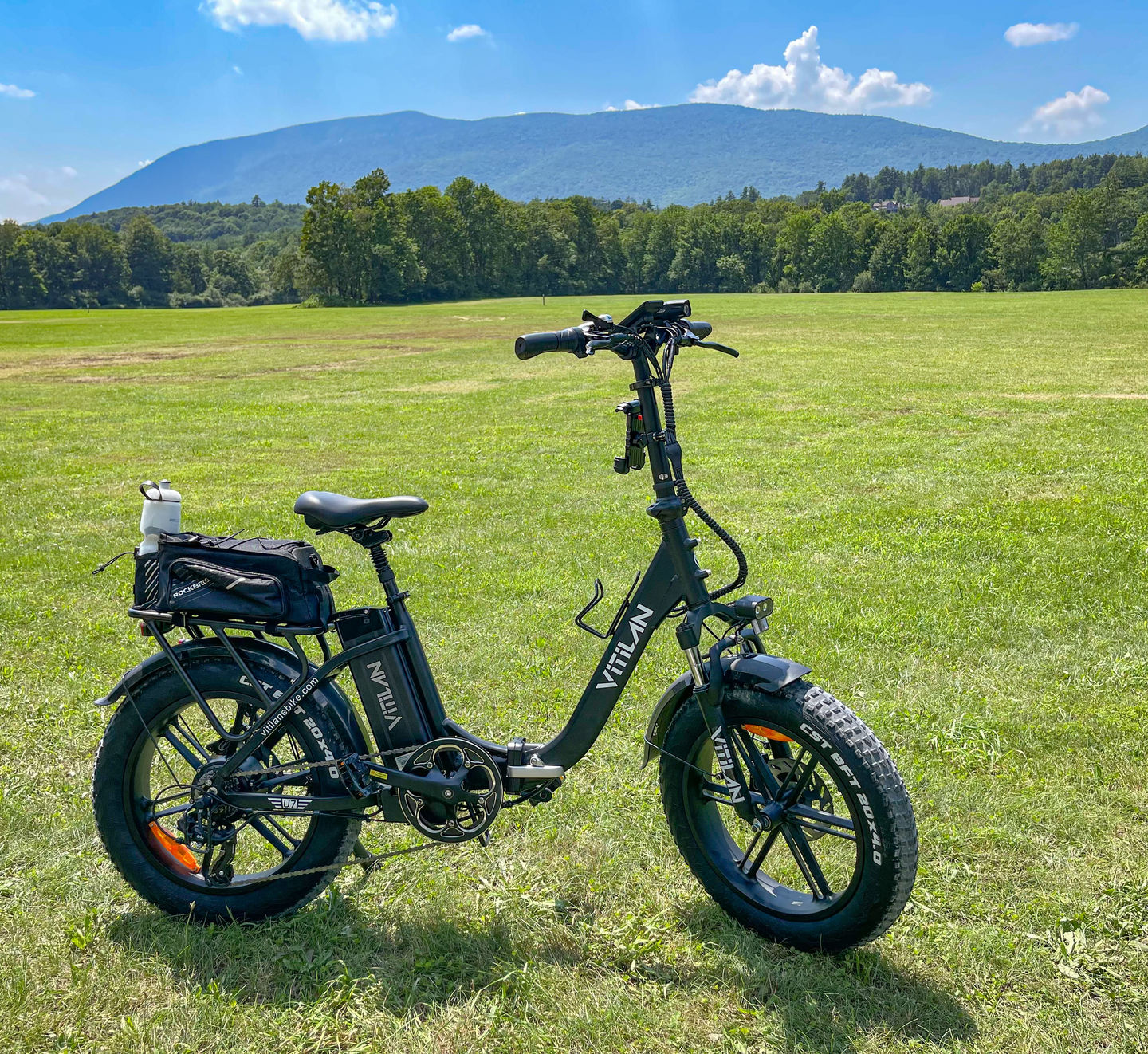 Customer photo review of U7 Step-thru Foldable Fat Tire Electric Bike