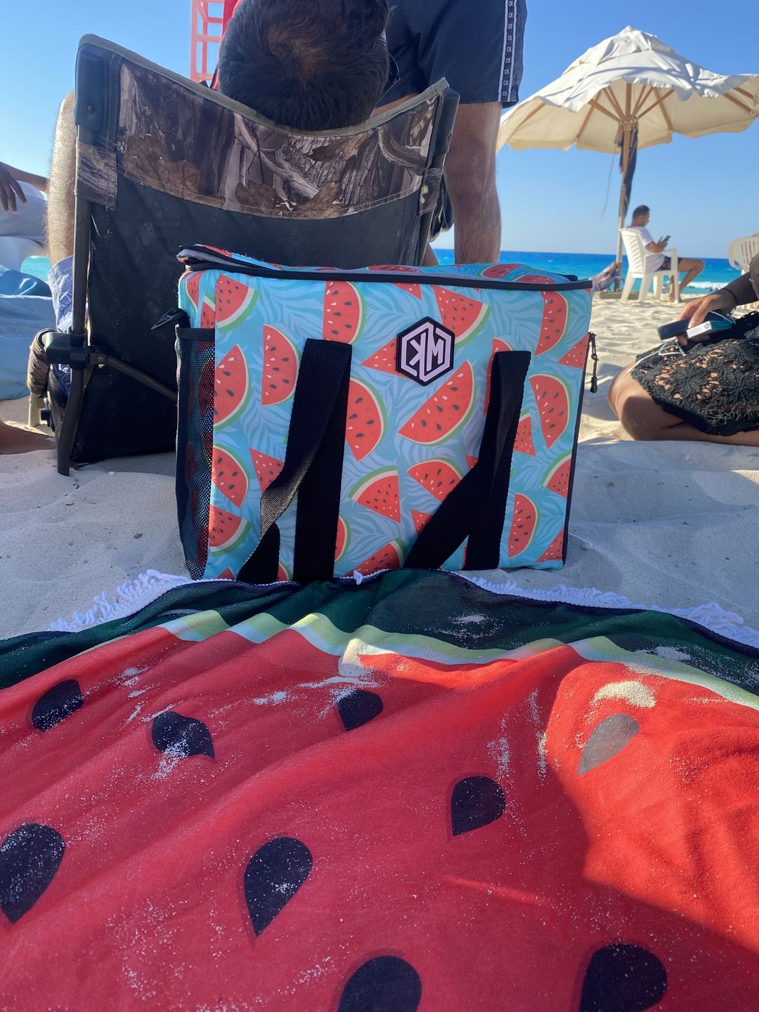 Customer photo review of Watermelon Thermal Bag