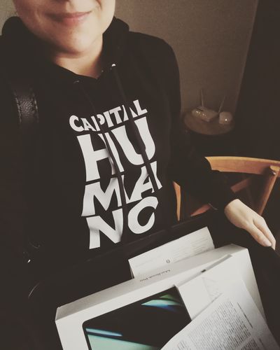 Customer photo review of Hoodie Capital Humano