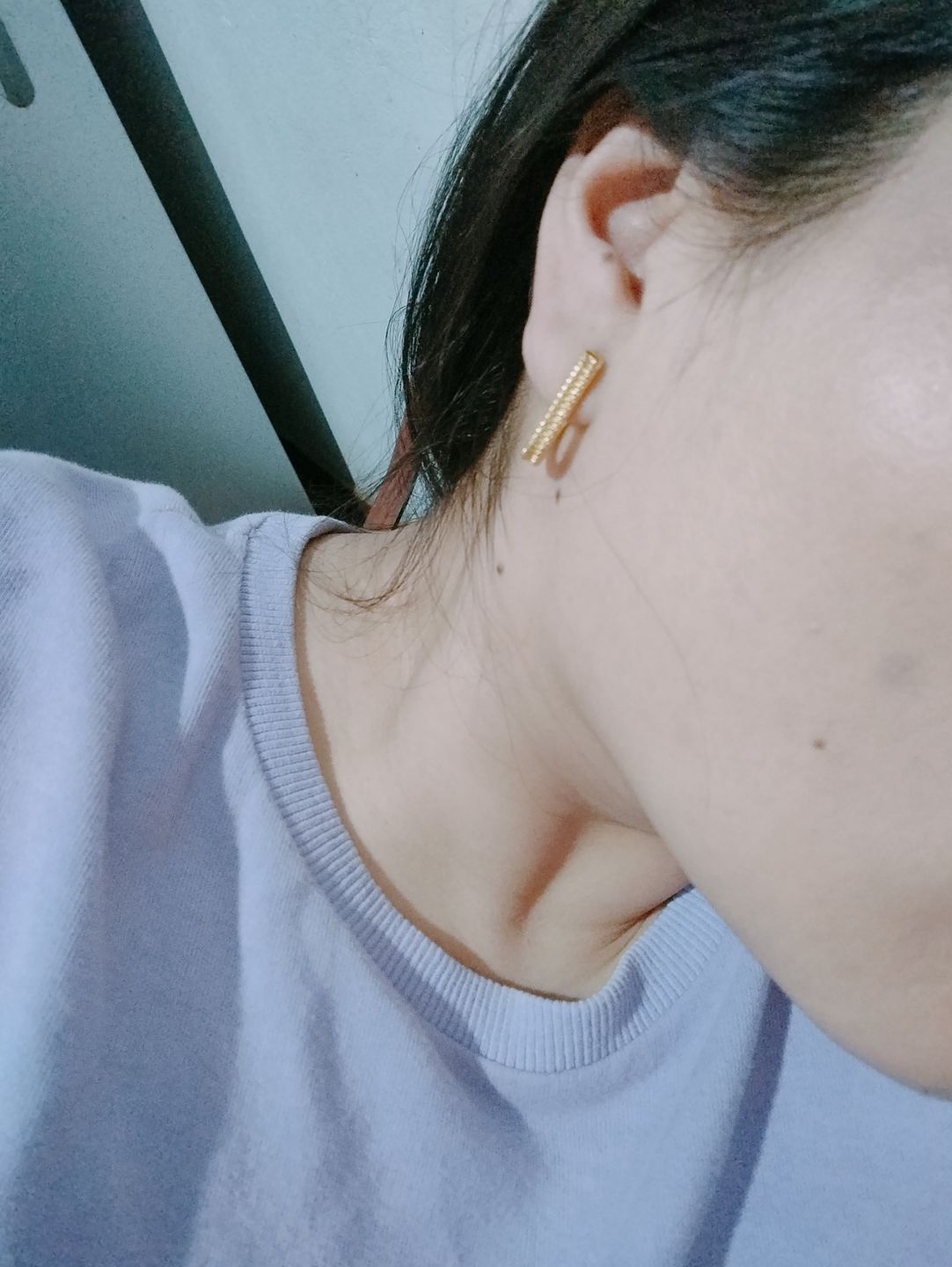 Customer photo review of Aretes Gyna