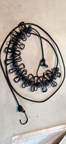 Customer photo review of Portable® Clothesline - Indendørs Og Udendørs Brug