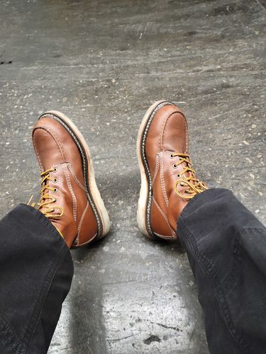 Customer photo review of 6 Inch Moc Toe Boot