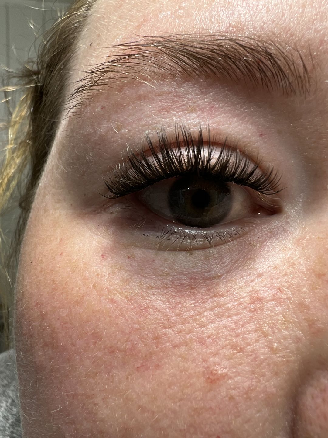 Customer photo review of Infinaluxe Gentle Lash Removal Serum (NEW)
