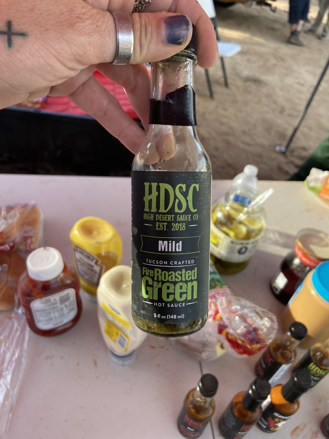 Customer photo review of Fire Roasted Green
