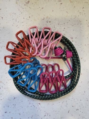 Customer photo review of Portable® Clothesline - Indendørs Og Udendørs Brug