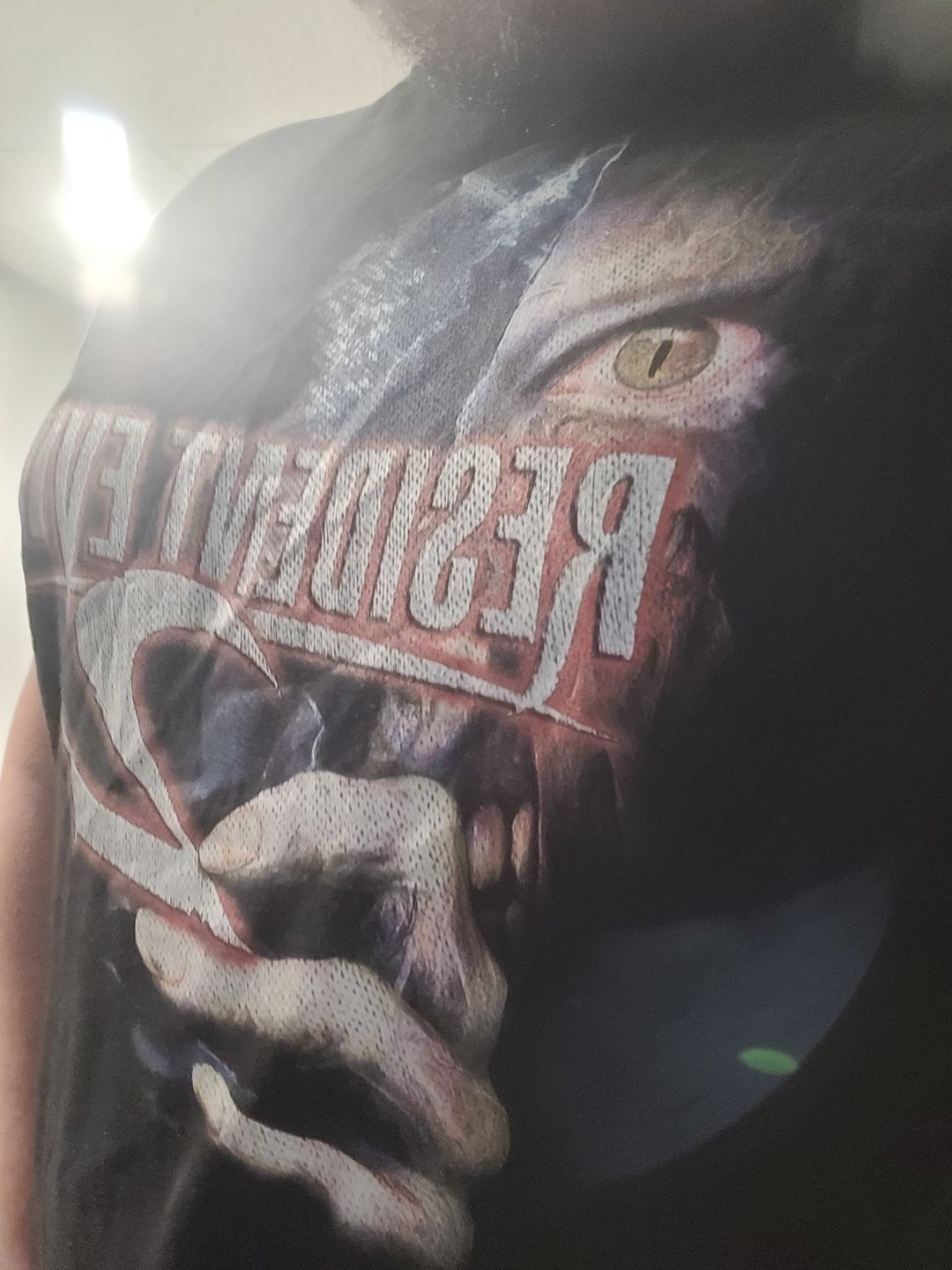 Customer photo review of Resident Evil Residentevil 2 T-Shirt
