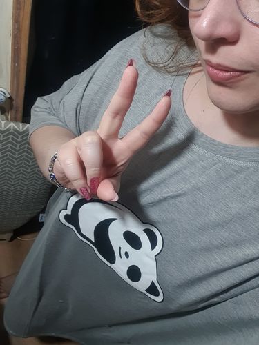Customer photo review of Camisola Pandinha
