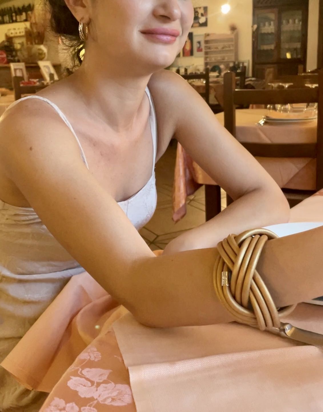 Customer photo review of Bracciale pelle Nodomoro Oro Tulsi
