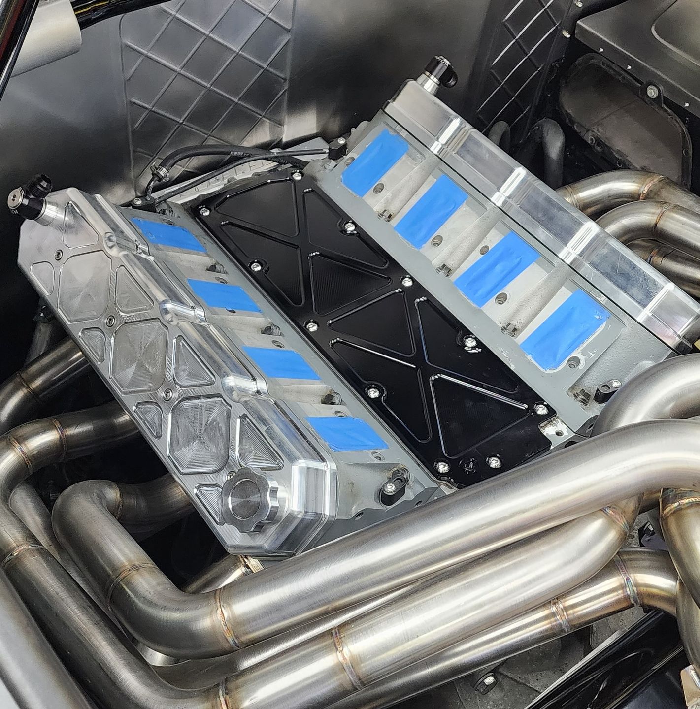 Customer photo review of Motion Billet Gen 4 Billet Valley Cover (Black Anodized) 10-10033BLK