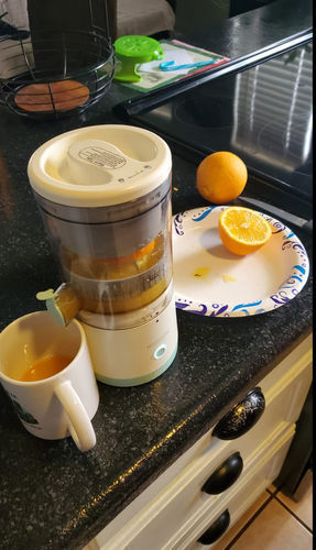 Customer photo review of Automatic Household Electric Juicer Home Care ©