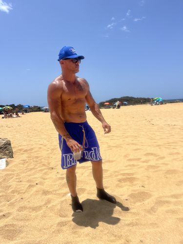 Customer photo review of RHUDE Leisure sport Shorts