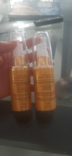 Customer photo review of KIT SERUM FACIAL DIA Y SERUM FACIAL NOCHE CON CELULAS MADRE VEGETALES ❄️