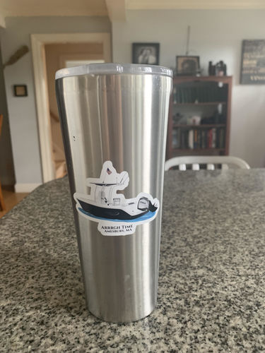 Customer photo review of Custom Boat Stickers