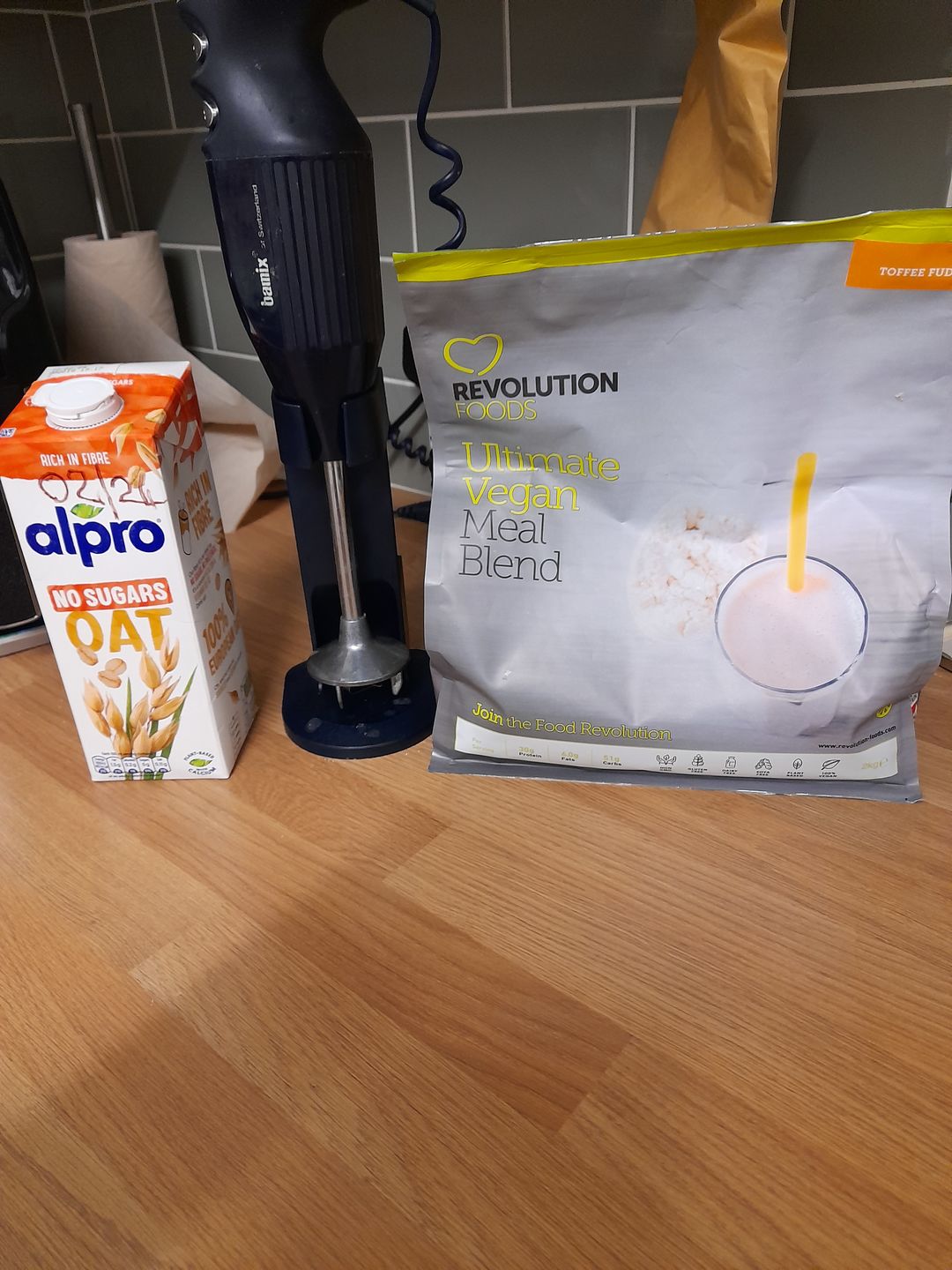 Customer photo review of Ultimate Vegan Meal Replacement