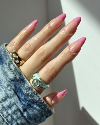 Customer photo review of Pearly Signet Gold