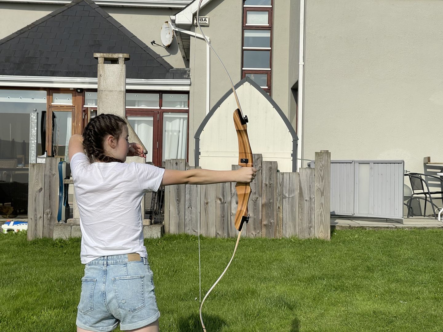 Customer photo review of Adult /Teen Archery Value Kit