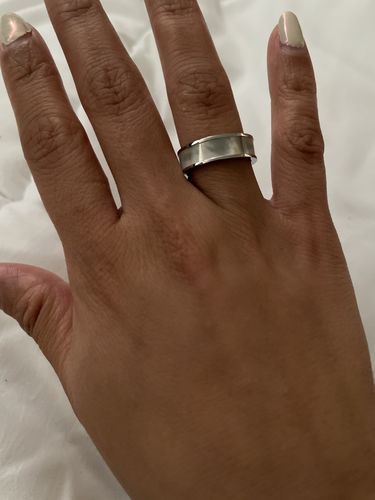Customer photo review of Mirage Ring - Silver