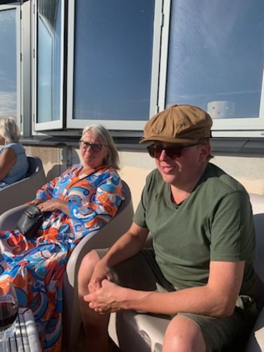Customer photo review of Sukienka z marszczonym rękawem i dekoltem w szpic
