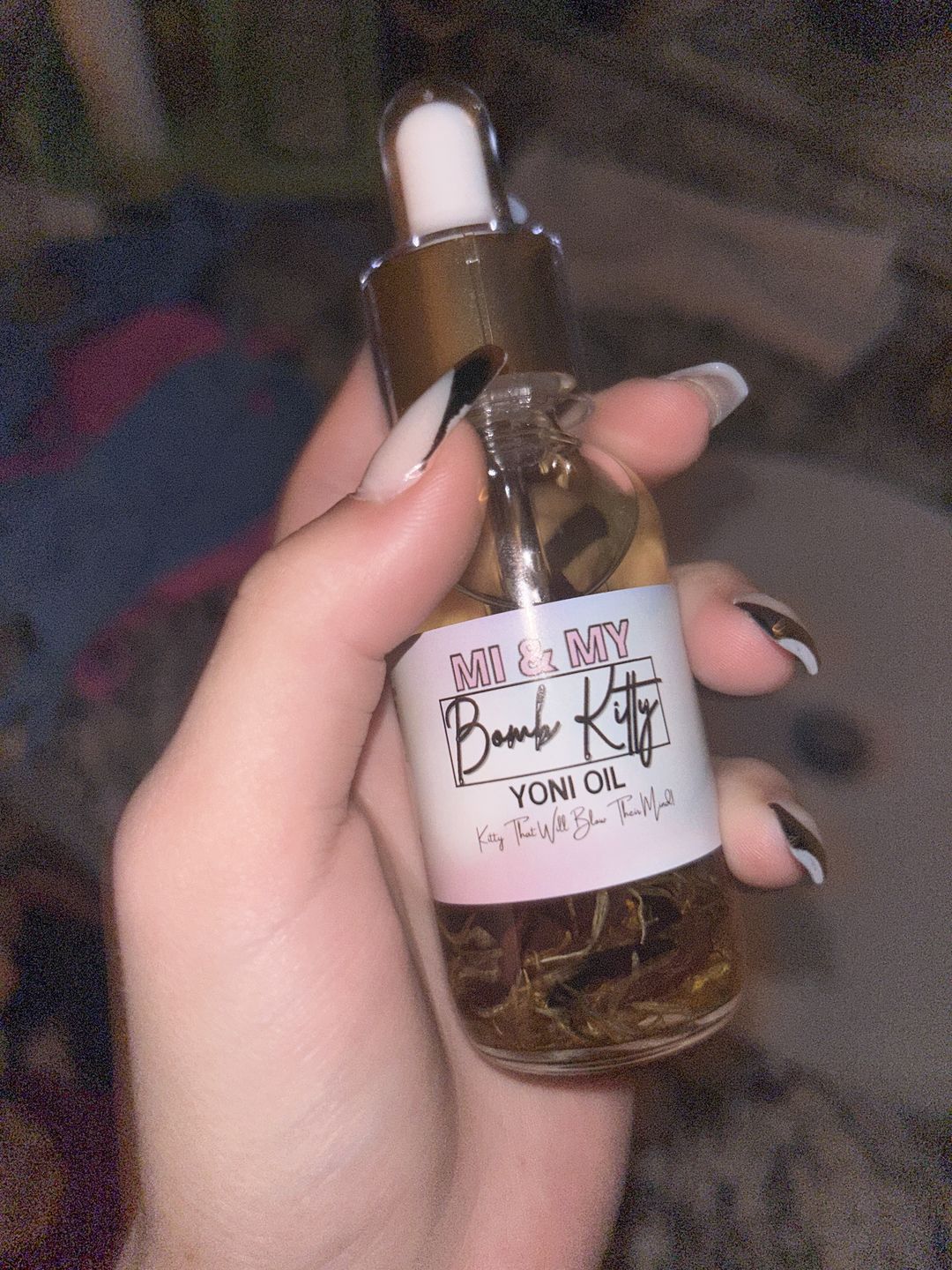 Customer photo review of Bomb Kitty Yoni Oil