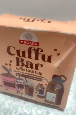 Customer photo review of MAGARA SKIN Cuffu Bar 3in1 Scrub Soap & Cuffu Buff 60g