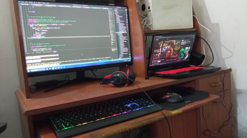 Customer photo review of Monitor GAMING MSI Optix G272 27" PANEL IPS 144HZ