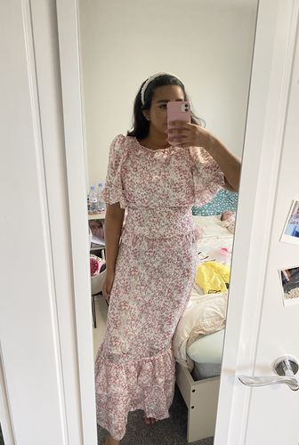 Customer photo review of Petal Maxi Dress