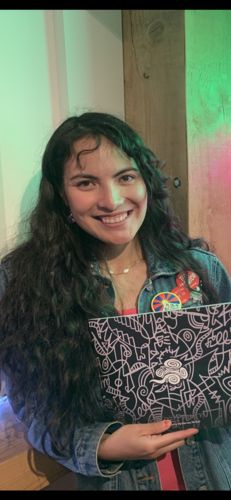 Customer photo review of Dia Pearl Necklace