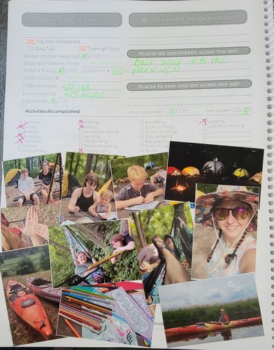 Customer photo review of Wisconsin State Parks - Adventure Planning Journal