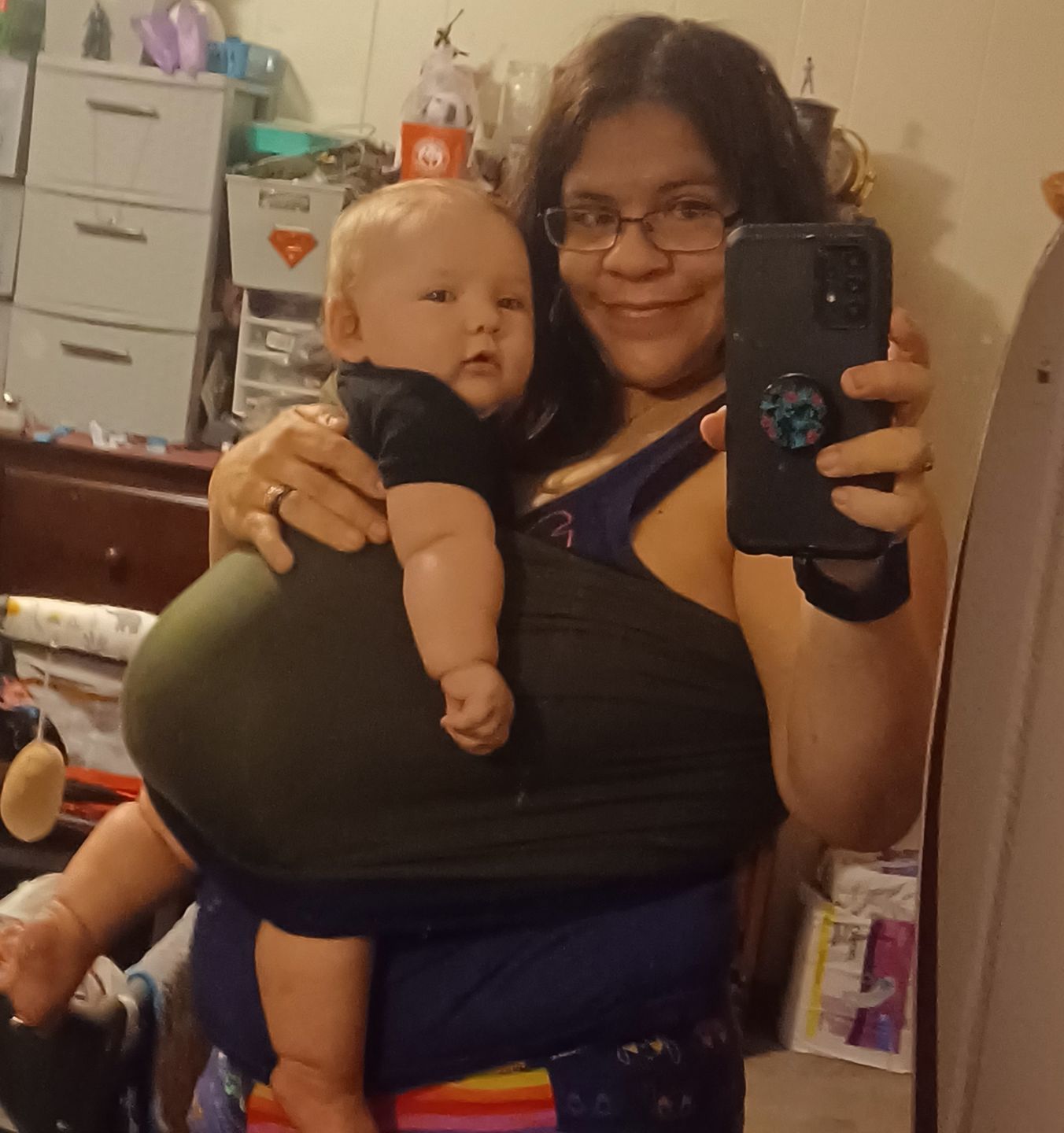 Customer photo review of Mama's Bonding Comforter