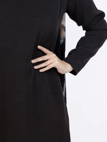 Customer photo review of Long Sleeves Basic Dress