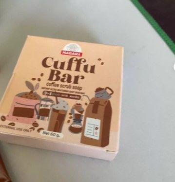 Customer photo review of MAGARA SKIN Cuffu Bar 3in1 Scrub Soap & Cuffu Buff 60g