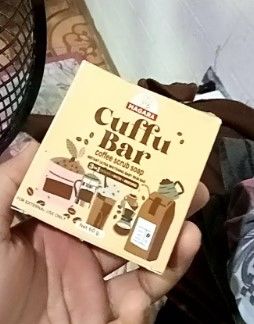Customer photo review of MAGARA SKIN Cuffu Bar 3in1 Scrub Soap & Cuffu Buff 60g