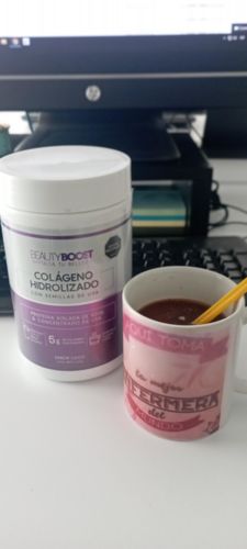 Customer photo review of COLÁGENO HIDROLIZADO CON VITAMINA C, D3, BIOTINA Y SEMILLAS DE UVA