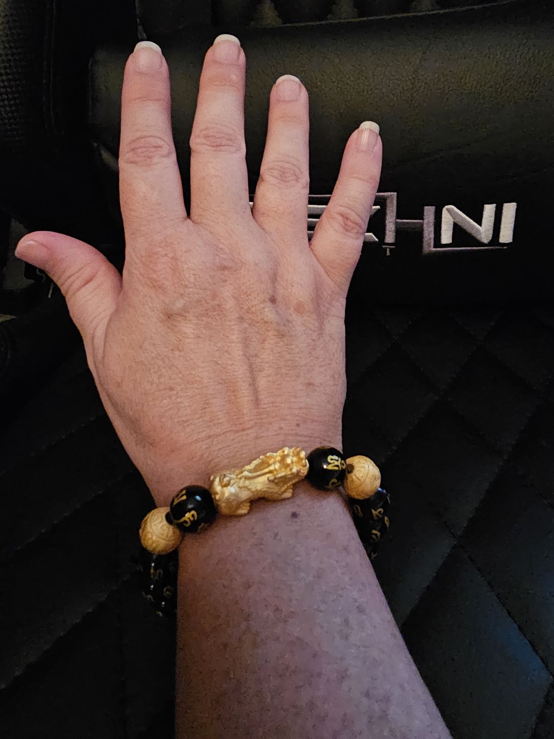 Customer photo review of The Feng Shui Wealth & Good Fortune Bracelet